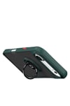 Mey İthalat®   iPhone 17 Air Montreal Yüzüklü Silikon Kapak - Yeşil