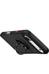 Mey İthalat®   iPhone 17 Air Montreal Yüzüklü Silikon Kapak - Siyah