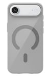 Mey İthalat®   iPhone 17 Air PC Blank Magsafe Kapak - Natural Grey