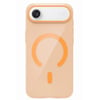 Mey İthalat®   iPhone 17 Air PC Blank Magsafe Kapak - Turuncu