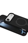 Mey İthalat®   iPhone 17 Air Regal Magsafe Standlı Kapak - Siyah