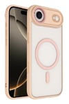 Mey İthalat®   iPhone 17 Air Terea Magsafe Kapak - Pembe