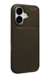 Mey İthalat®   iPhone 17 Auto Focus Karbon Kapak - Kahverengi