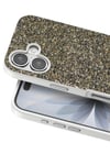 Mey İthalat®   iPhone 17 Bright Simli Kapak - Çöl Titanyum