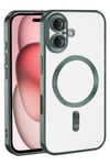 Mey İthalat®   iPhone 17 Kross Magneticsafe Kapak - Koyu Yeşil