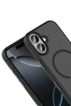Mey İthalat®   iPhone 17 Megane Magsafe Kapak - Siyah