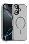 Mey İthalat®   iPhone 17 Megane Magsafe Kapak - Titan Gri
