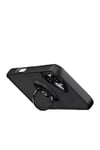 Mey İthalat®   iPhone 17 Montreal Yüzüklü Silikon Kapak - Siyah