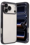 Mey İthalat®   iPhone 17 Pro  Lensli Silikon - Siyah