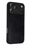 Mey İthalat®   iPhone 17 Pro Aras Deri Kapak - Siyah