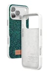 Mey İthalat®   iPhone 17 Pro Bright Simli Kapak - Koyu Yeşil