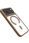 Mey İthalat®   iPhone 17 Pro Hazar Magsafe Kapak - Gold
