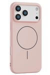 Mey İthalat®   iPhone 17 Pro Jully Magsafe Kapak - Pudra