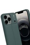 Mey İthalat®   iPhone 17 Pro Max Auto Focus Kapak - Koyu Yeşil