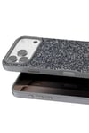 Mey İthalat®   iPhone 17 Pro Max Bright Simli Kapak - Gümüş