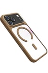 Mey İthalat®   iPhone 17 Pro Max Hazar Magsafe Kapak - Gold