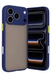 Mey İthalat®   iPhone 17 Pro Max Kılıf Montreal Silikon Kapak - Lacivert