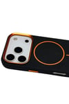 Mey İthalat®   iPhone 17 Pro Max Luno Deri Magsafe Kapak - Siyah