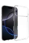 Mey İthalat®   iPhone 17 Pro Max Lüx Şeffaf Silikon - Şeffaf