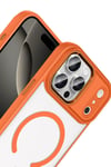 Mey İthalat®   iPhone 17 Pro Max Terea Magsafe Kapak - Turuncu
