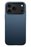 Mey İthalat®   iPhone 17 Pro Max Wonder Deri Magsafe Kapak - Lacivert