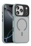 Mey İthalat®   iPhone 17 Pro Megane Magsafe Kapak - Titan Gri