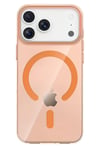 Mey İthalat®   iPhone 17 Pro PC Blank Magsafe Kapak - Turuncu