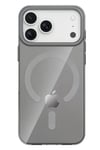 Mey İthalat®   iPhone 17 Pro PC Blank Magsafe Kapak - Natural Grey