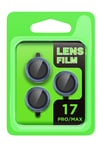 Mey İthalat®   iPhone 17 Pro Raze Metal Kamera Lens - Koyu Mavi