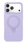 Mey İthalat®   iPhone 17 Pro Regal Magsafe Standlı Kapak - Lila