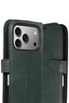 Mey İthalat®   iPhone 17 Pro Trend S Plus Kapaklı Kılıf - Yeşil