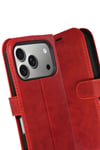 Mey İthalat®   iPhone 17 Pro Trend S Plus Kapaklı Kılıf - Kırmızı