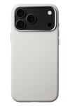 Mey İthalat®   iPhone 17 Pro Wonder Deri Magsafe Kapak - Beyaz