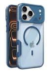Mey İthalat®   iPhone 17 Pro Zinko Magsafe Kapak - Lacivert
