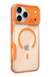 Mey İthalat®   iPhone 17 Pro Zinko Magsafe Kapak - Turuncu