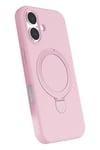 Mey İthalat®   iPhone 17 Regal Magsafe Standlı Kapak - Açık Pembe