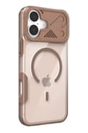 Mey İthalat®   iPhone 17 Zinko Magsafe Kapak - Çöl Titanyum