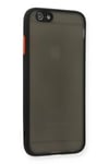 Mey İthalat®   iPhone 6 Kılıf Montreal Silikon Kapak - Siyah