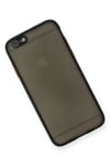 Mey İthalat®   iPhone 6 Kılıf Montreal Silikon Kapak - Siyah