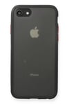 Mey İthalat®   iPhone 7 Kılıf Montreal Silikon Kapak - Siyah