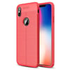 Mey İthalat®   iPhone X Kılıf Auto Focus Kapak - Kırmızı