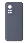Mey İthalat®   Mi 10T Kılıf Nano içi Kadife Silikon - Gri