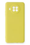 Mey İthalat®   Mi 10T Lite Kılıf Nano içi Kadife Silikon - Sarı