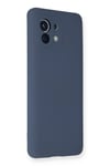 Mey İthalat®   Mi 11 Kılıf Nano içi Kadife Silikon - Gri