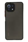 Mey İthalat®   Mİ 11 Lite Kılıf Montreal Silikon Kapak - Siyah