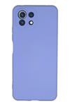 Mey İthalat®   Mİ 11 Lite Kılıf Nano içi Kadife Silikon - Lila