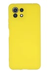 Mey İthalat®   Mİ 11 Lite Kılıf Nano içi Kadife Silikon - Sarı