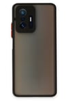 Mey İthalat®   Mi 11T Pro Kılıf Montreal Silikon Kapak - Siyah