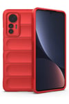 Mey İthalat®   Mi 12 Lite Kılıf Optimum Silikon - Kırmızı