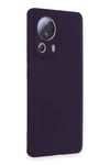 Mey İthalat®   Mi 13 Lite Kılıf Nano içi Kadife Silikon - Mor
